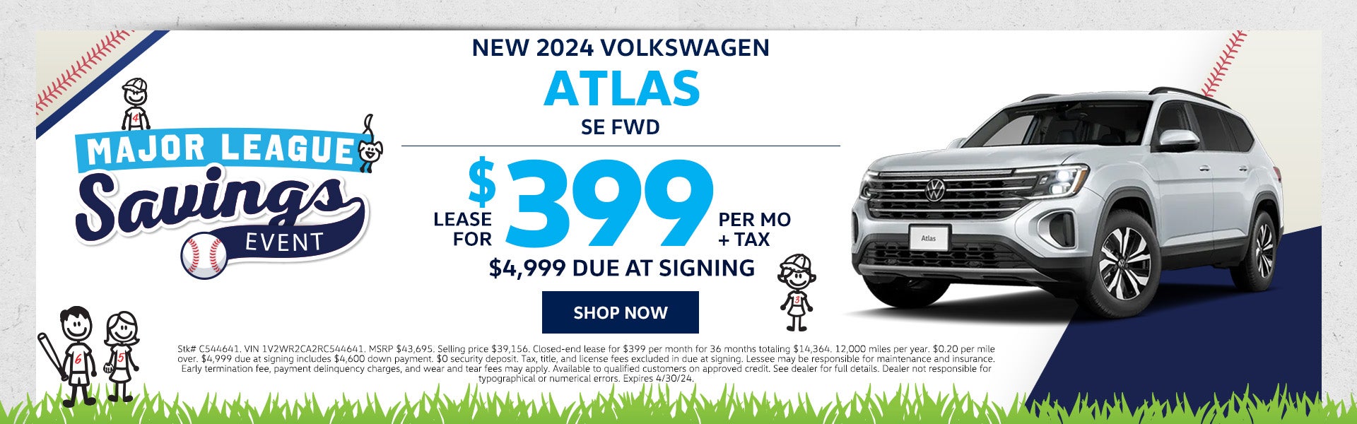 New 2024 VW Atlas