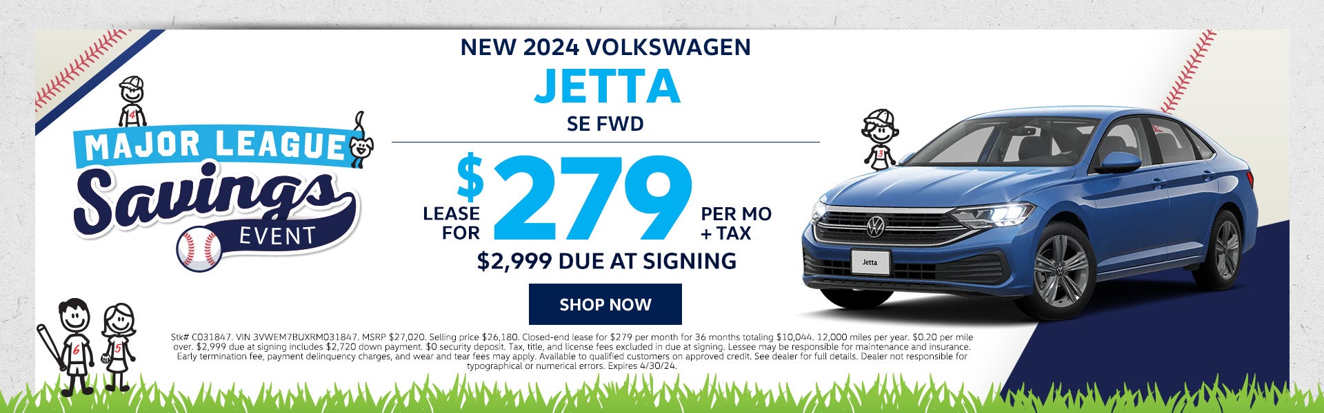 New 2024 VW Jetta