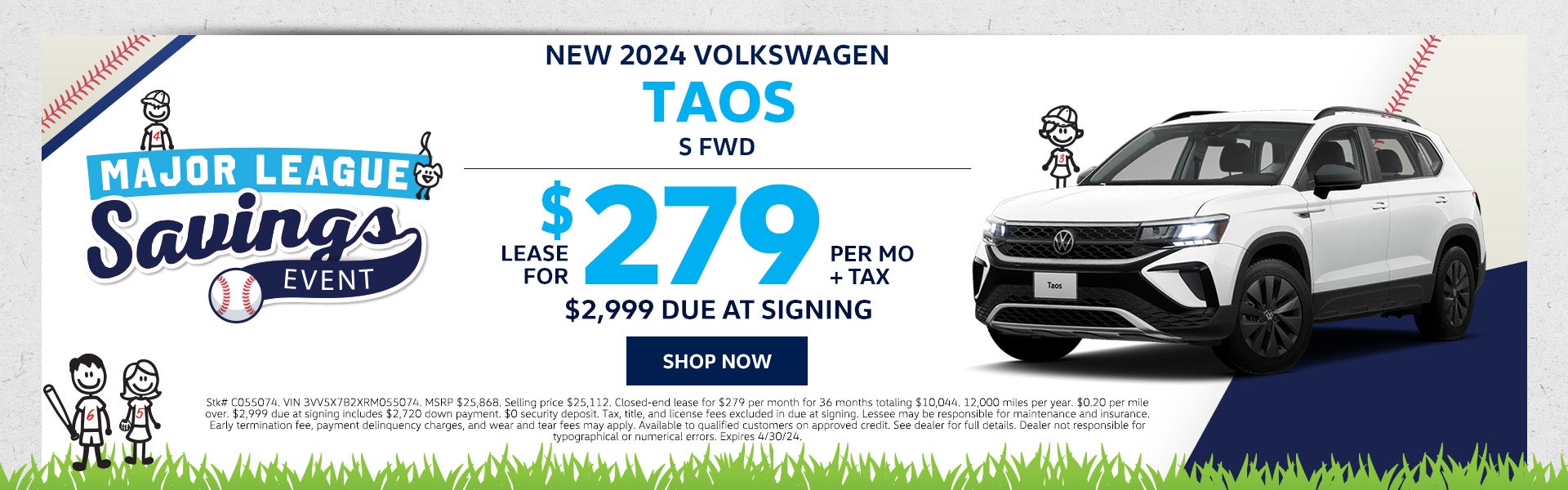 New 2024 VW Taos