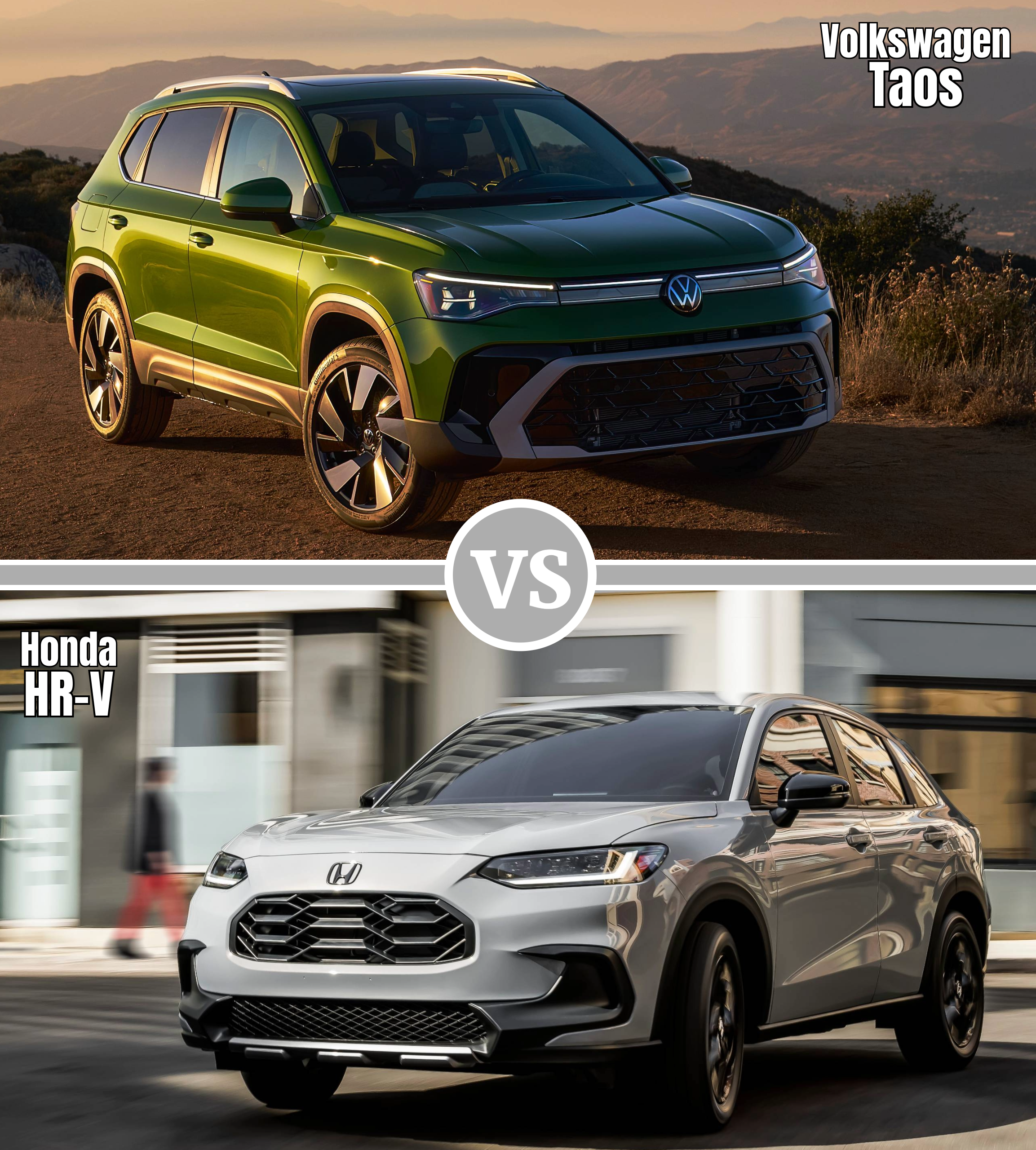 2025 Volkswagen Taos Vs. Honda HR-V
