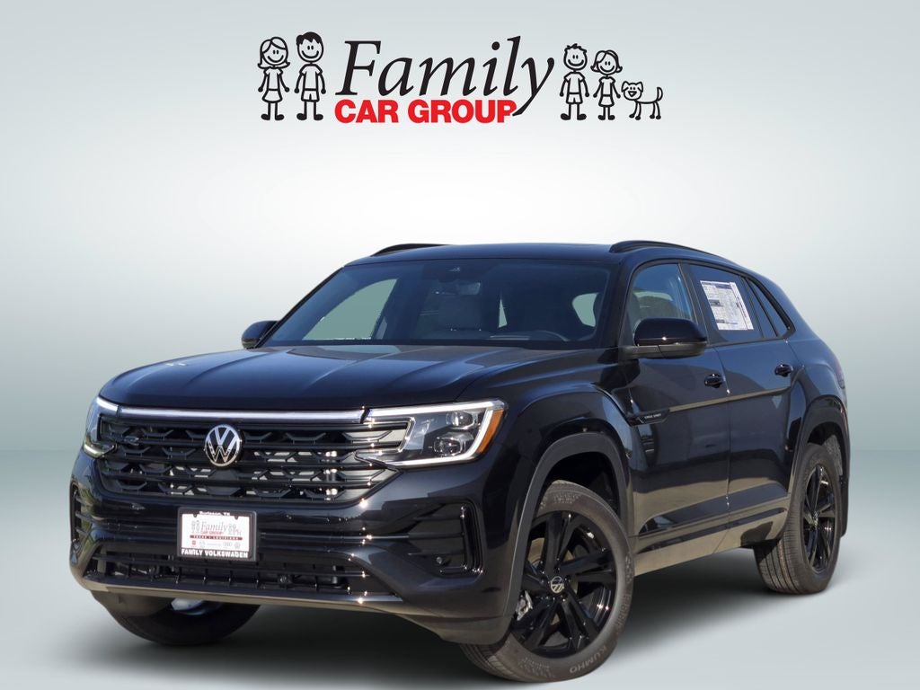 2026 Volkswagen Atlas Cross Sport 2.0T SEL R-Line Black