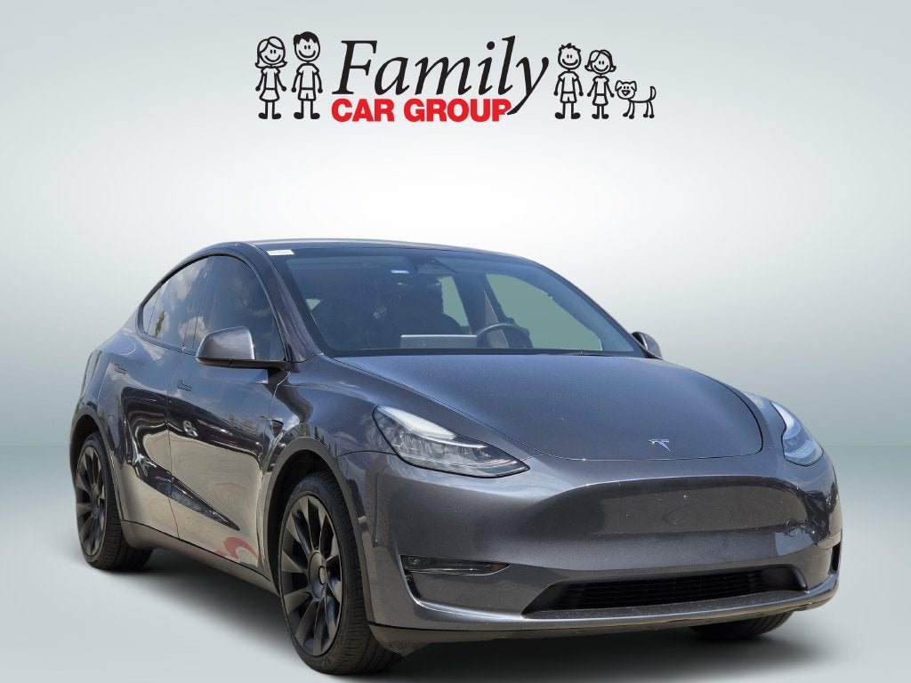 Used 2023 Tesla Model Y Long Range with VIN 7SAYGDEE2PA057550 for sale in Burleson, TX
