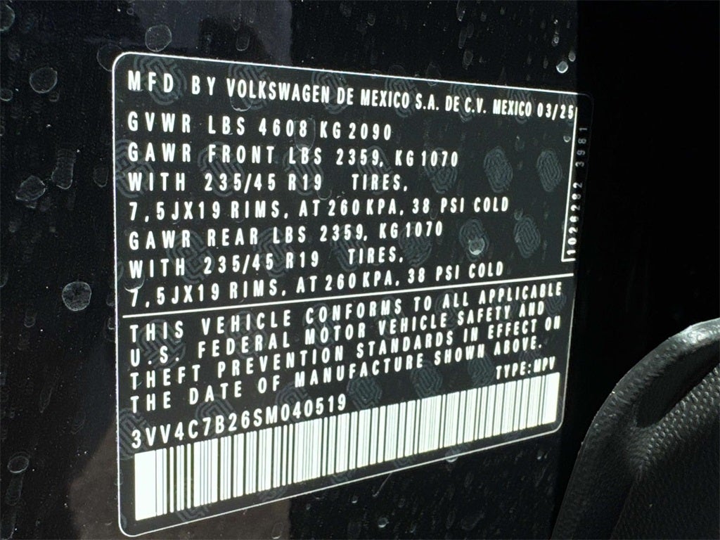 2025 Volkswagen Taos 1.5T SEL