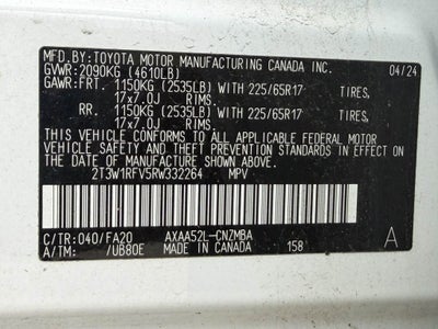 2024 Toyota RAV4 XLE