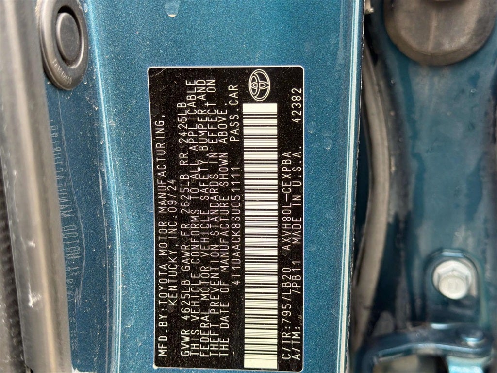 2025 Toyota Camry LE