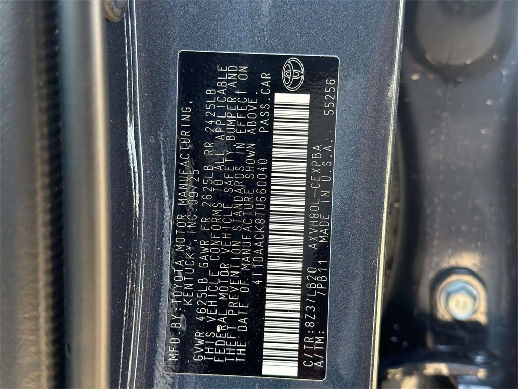 2026 Toyota Camry XSE