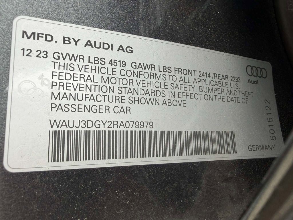 2024 Audi S3 2.0T Prestige quattro
