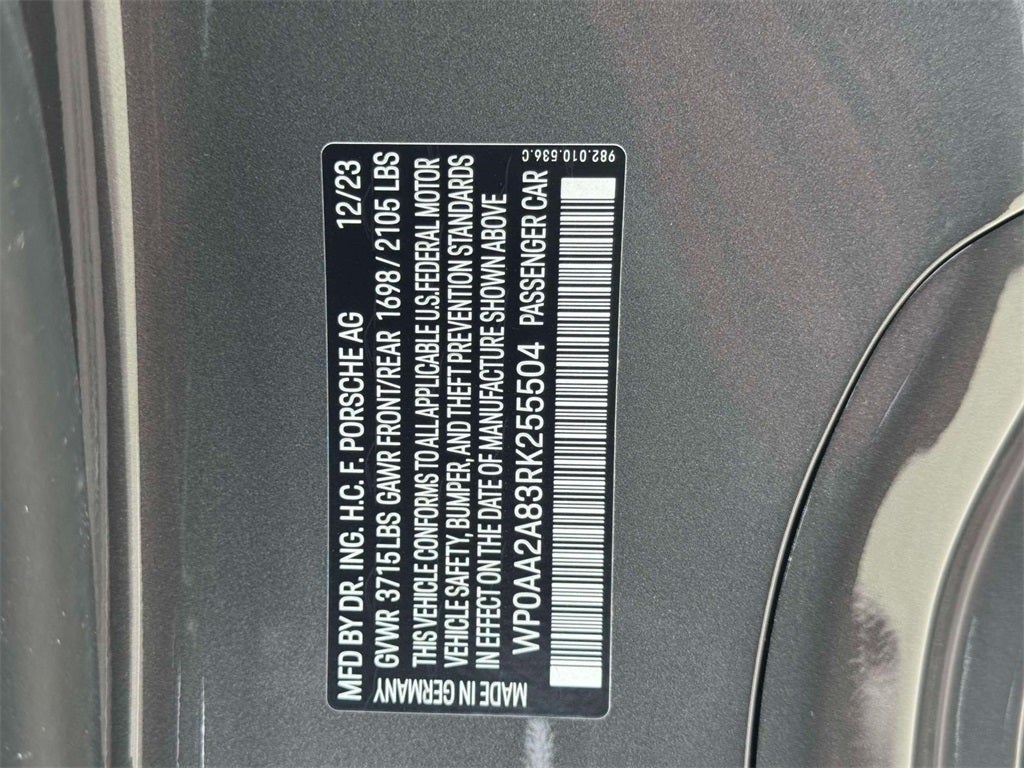 2024 Porsche 718 Cayman Base