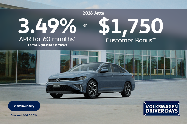 Jetta National Offer April